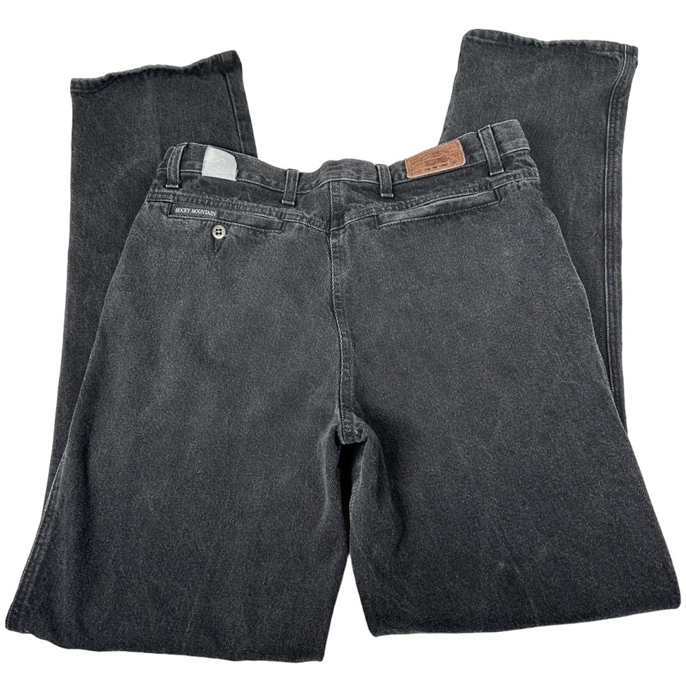 Rocky Mountain vintage black western jeans 90s high rise waisted cowgirl Rockies
